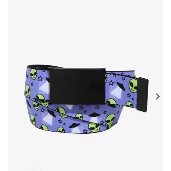 Alien UFO web belt, hot topic - Picture 1 of 5